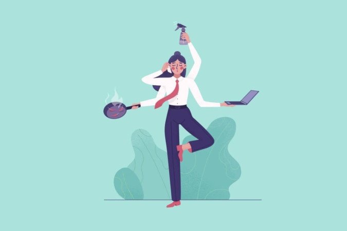 A sobrecarga emocional e profissional é um dos desafios que as mulheres enfrentam na vida (Imagem: Lana Way | Shutterstock) - (crédito: EdiCase) A sobrecarga emocional e profissional é um dos desafios que as mulheres enfrentam na vida (Imagem: Lana Way | Shutterstock) - (crédito: EdiCase)