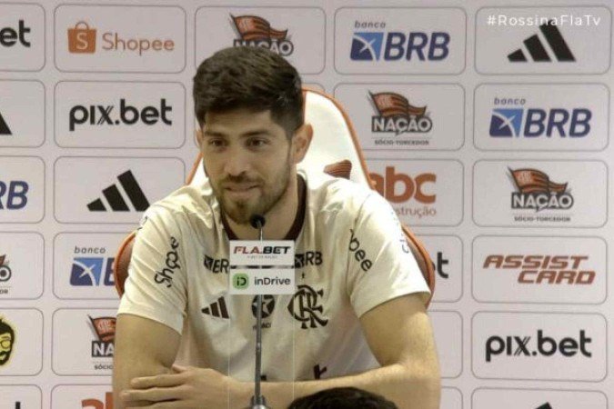 Flamengo não sofre gols com Rossi -  (crédito: Foto: Reprodução Flatv)