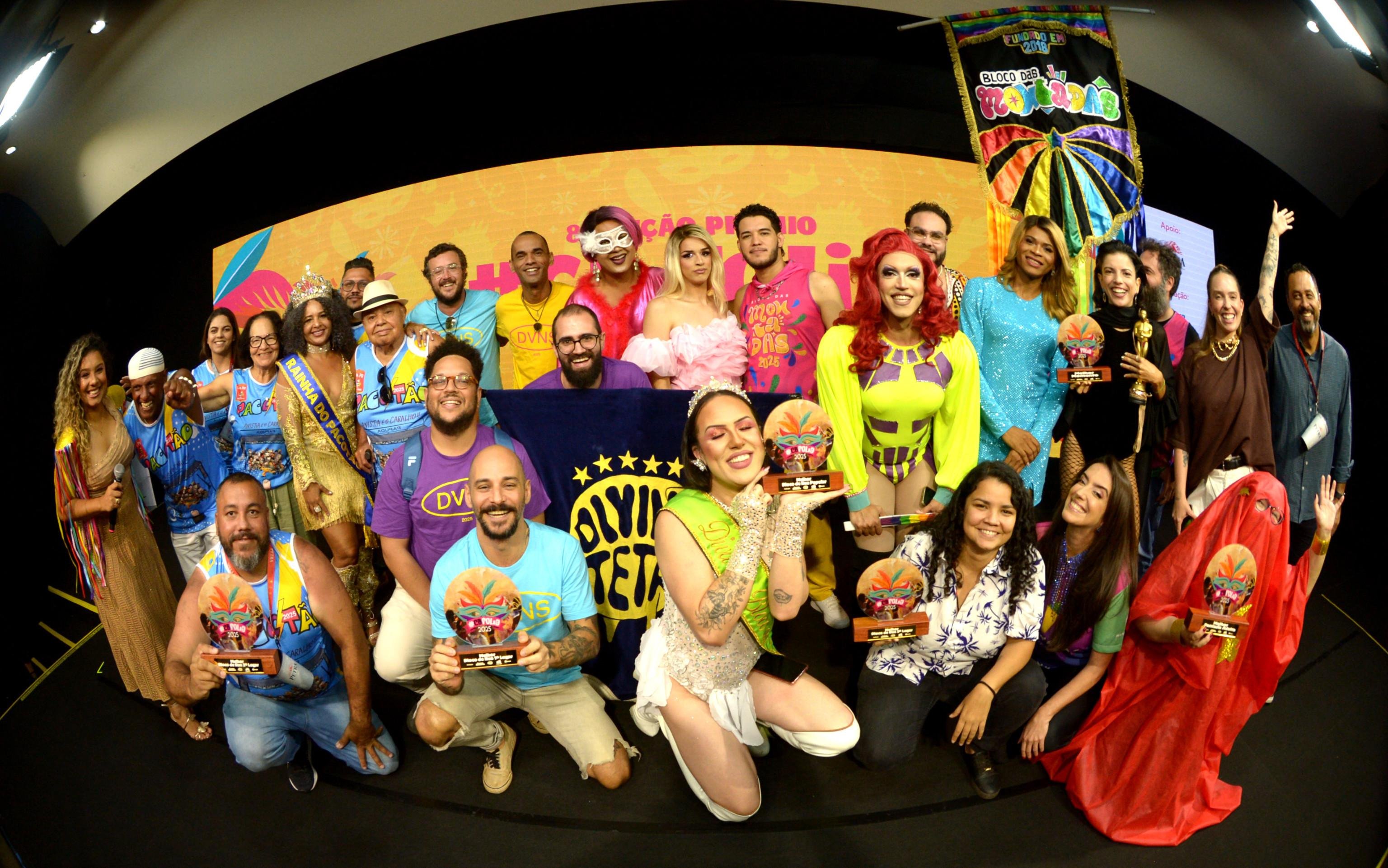 Divinas Tetas levou o pr&ecirc;mio de Melhor Bloco de 2025