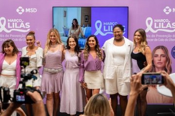 As influenciadoras Mariana Xavier,Lidi Lisboa, Marcela Mc Gowan, Vivi Cake, Mirelle Moschella, Beatriz Souza e Fernanda Lima estiveram presentes no evento  -  (crédito: Reprodução/ Junior Rosa)