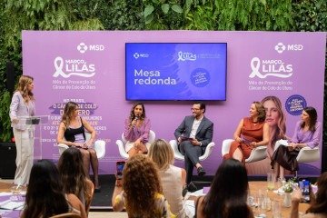 A campanha de conscientização e prevenção sobre o câncer de colo de útero foi lançada na presença da embaixadora da campanha, Fernanda Lima, médicos, especialistas e um time de influenciadoras 