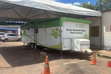 Servi&ccedil;o Veterin&aacute;rio P&uacute;blico ficar&aacute; dispon&iacute;vel a partir das 9h. -  (crédito: Divulga&ccedil;&atilde;o Sepan-DF)