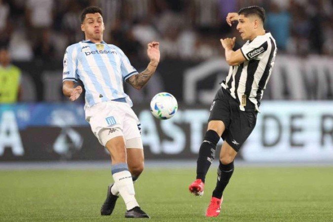 Savarino na derrota para o Racing -  (crédito: Foto: Vitor Silva/Botafogo)