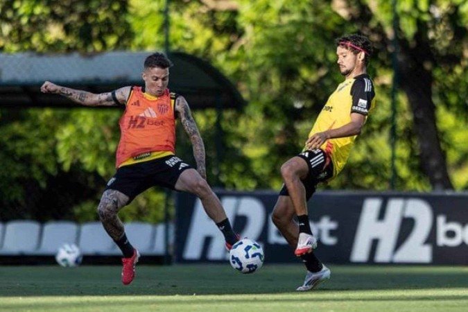 Atlético encara o América no jogo de ida da final do Campeonato Mineiro - (crédito: Foto: Pedro Souza/Atlético) Atlético encara o América no jogo de ida da final do Campeonato Mineiro - (crédito: Foto: Pedro Souza/Atlético)