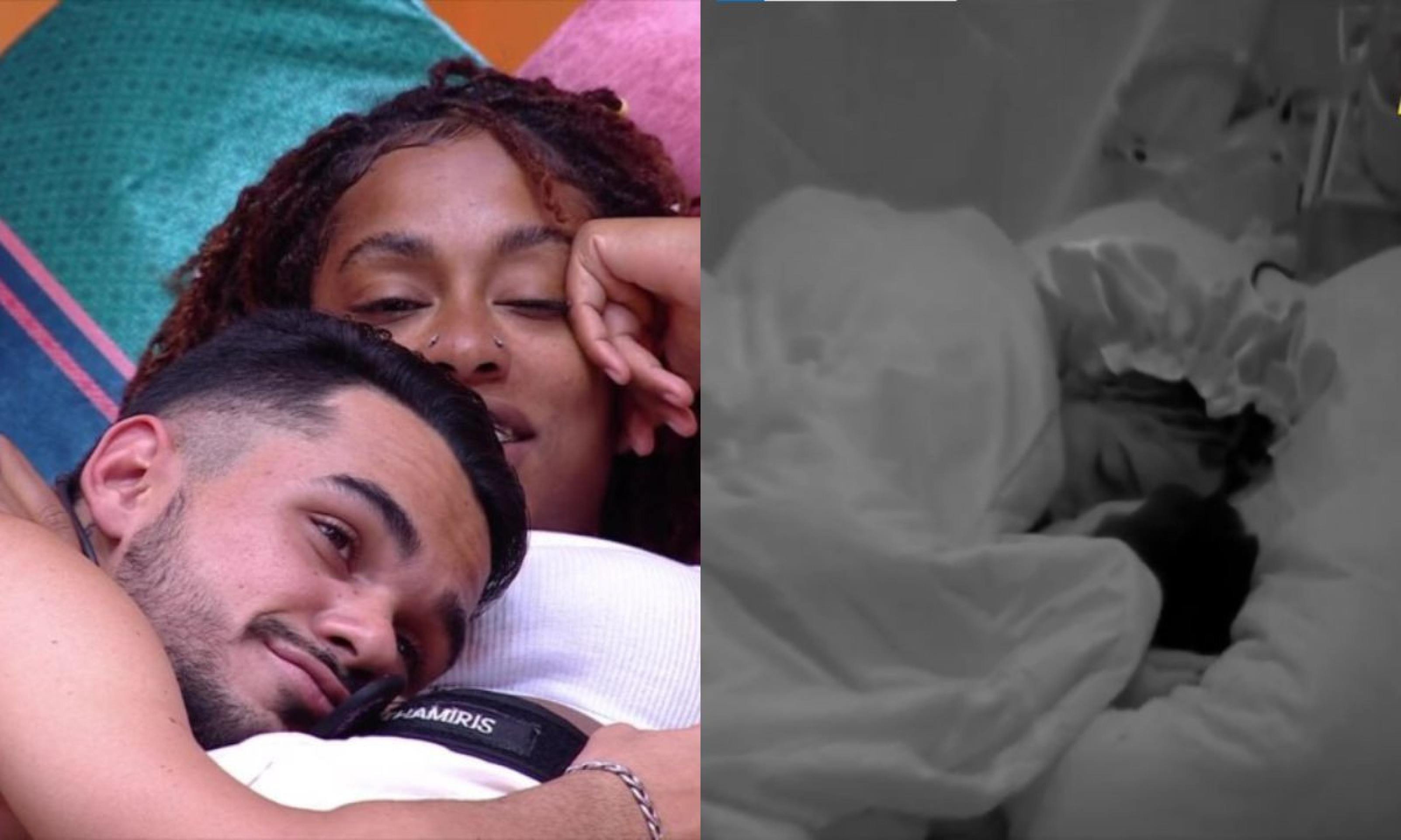 BBB25: Thamiris pode ter tido relação sexual durante ficada com João