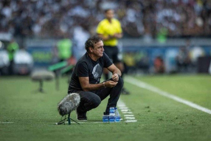 Cuca pode carimbar mais um título com o Galo - (crédito: Foto: Pedro Souza / Atlético) Cuca pode carimbar mais um título com o Galo - (crédito: Foto: Pedro Souza / Atlético)