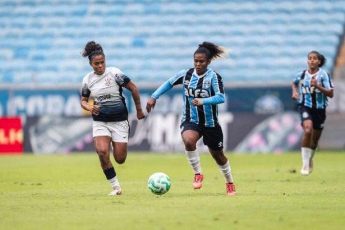 Corinthians se impõe, elimina o Grêmio e vai à semifinal da Supercopa feminina - (crédito: Foto: Will Anacleto / Grêmio FBPA) Corinthians se impõe, elimina o Grêmio e vai à semifinal da Supercopa feminina - (crédito: Foto: Will Anacleto / Grêmio FBPA)