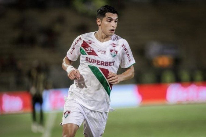 Kevin Serna foi titular do Fluminense no empate, sem gols, com o Volta Redonda -  (crédito: Foto: Marina Garcia/Fluminense)