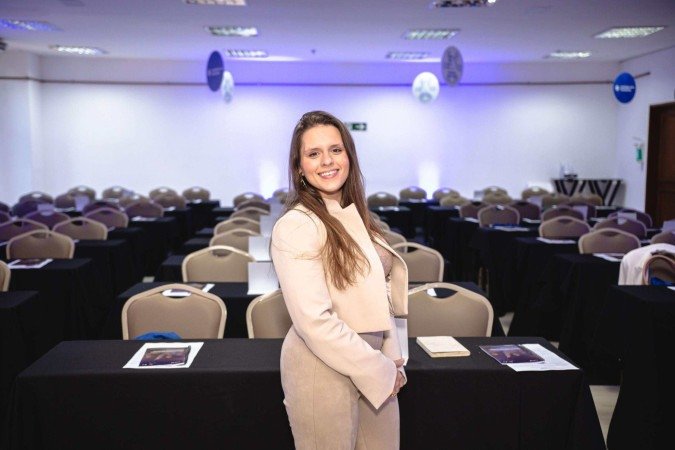 Laís Vilar passou por vários trabalhos até ter a própria empresa. Ela destaca a força feminina - (crédito: Arquivo pessoal) Laís Vilar passou por vários trabalhos até ter a própria empresa. Ela destaca a força feminina - (crédito: Arquivo pessoal)