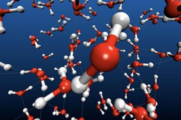 Simulação da dinâmica molecular da água super-resfriada -  (crédito: Divulgação/Universidade de San Diego)