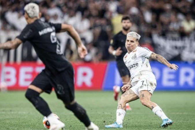 Clássico entre Corinthians e Santos garante recorde de audiência para Record - (crédito: Foto: Rodrigo Coca/Agência Corinthians) Clássico entre Corinthians e Santos garante recorde de audiência para Record - (crédito: Foto: Rodrigo Coca/Agência Corinthians)