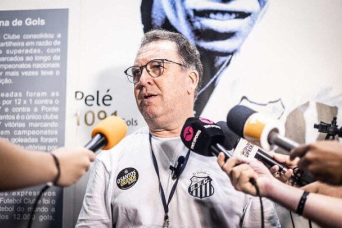 Marcelo Teixeira defende Neymar por ausência contra o Corinthians - (crédito: Foto: Raul Baretta/ Santos FC.) Marcelo Teixeira defende Neymar por ausência contra o Corinthians - (crédito: Foto: Raul Baretta/ Santos FC.)