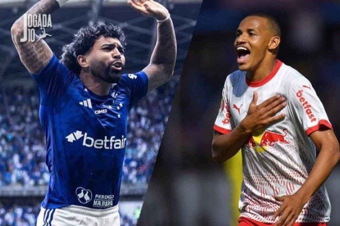 Cruzeiro e Bragantino marcam amistoso pré-Brasileirão -  (crédito: Fotos: Gustavo Aleixo/Cruzeiro e Ari Ferreira/RB Bragantino.)