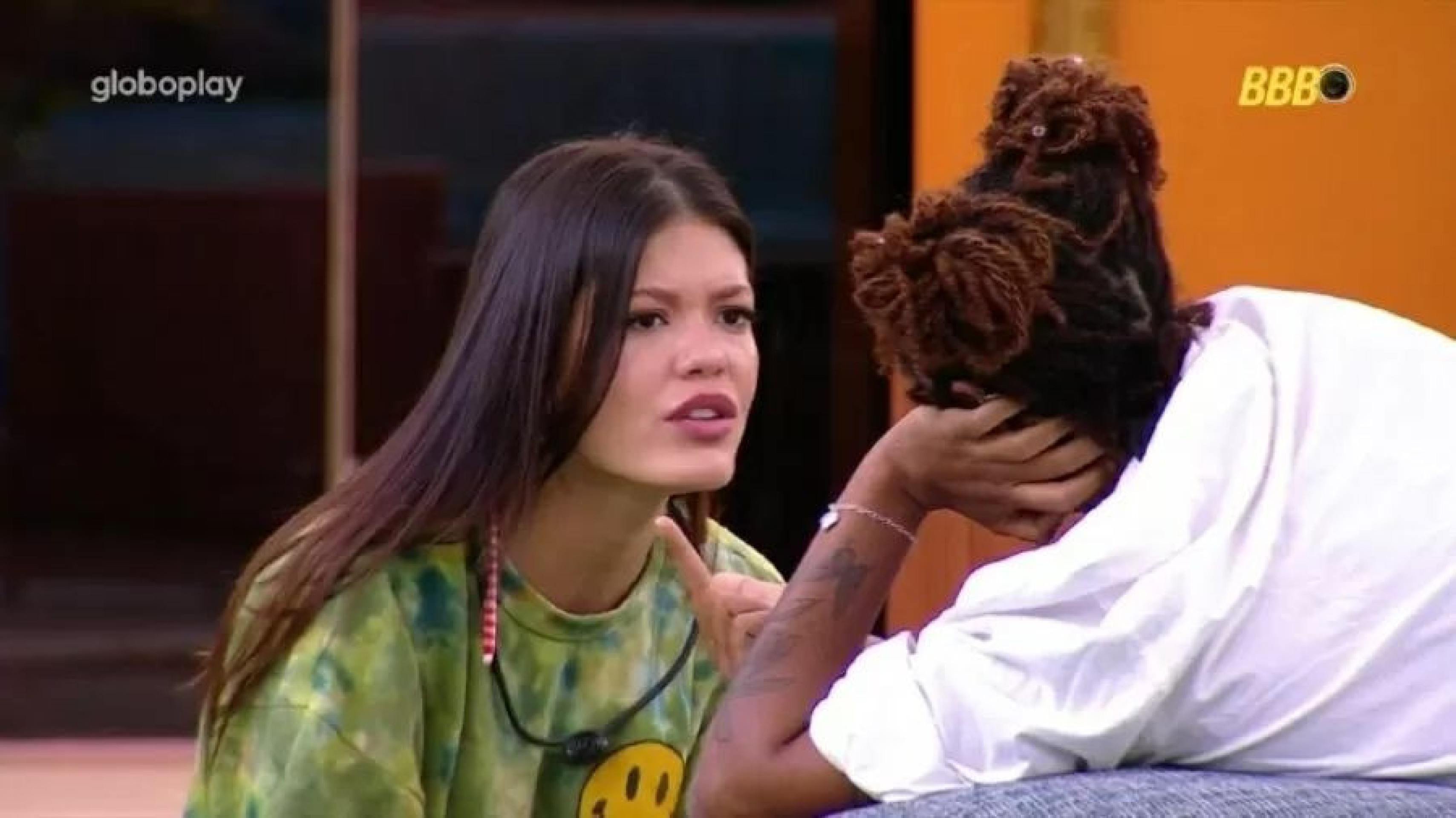 BBB25: Thamiris procura Vitória para tirar satisfação após ser votada