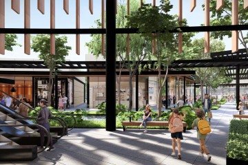 Novo mall que será construído no Iguatemi Brasília, no Lago Norte