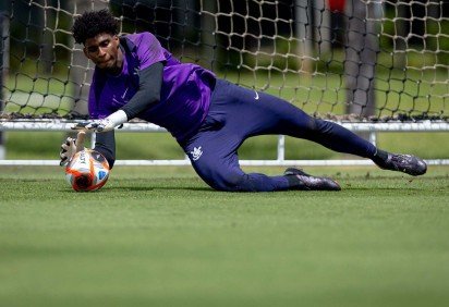 Hugo Souza &eacute; o pared&atilde;o do Corinthians: time sofreu apenas dois gols em nove jogos na Copa do Brasil -  (crédito: Rodrigo Coca/Corinthians) -Hugo Souza &eacute; o pared&atilde;o do Corinthians: time sofreu apenas dois gols em nove jogos na Copa do Brasil -  (crédito: Rodrigo Coca/Corinthians)