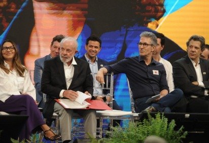 Governador reagiu a processo do PT dizendo apenas: 'Não vão nos calar' -  (crédito: Alexandre Guzanshe/EM/D.A Press)