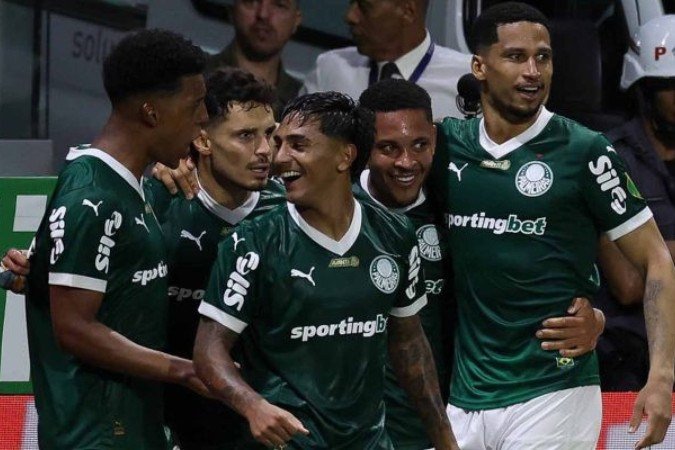 Palmeiras segue provocando o São Paulo nas redes sociais -  (crédito: Foto: Cesar Greco/Palmeiras)