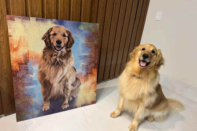 Canecas pet personalizadas, da Meu Quadro Pet (R$ 85) - (crédito: Meu Quadro Pet/Divulgação) Canecas pet personalizadas, da Meu Quadro Pet (R$ 85) - (crédito: Meu Quadro Pet/Divulgação)