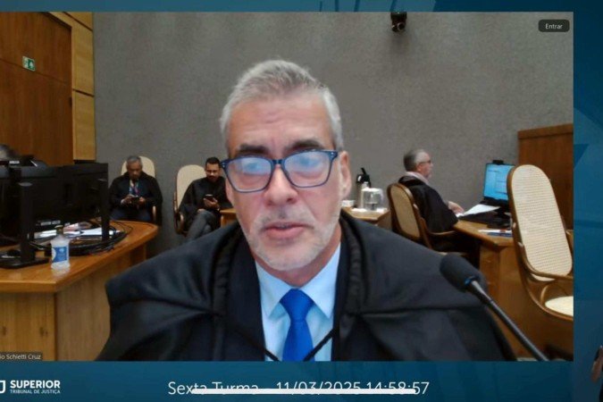 O ministro Rogerio Schietti Cruz é relator no júri  -  (crédito: Reprodução )