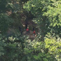 Ossadas foram encontradas em uma chácara após o trabalho de busca realizado em Goiás  -  (crédito: Divulgação CBMGO)
