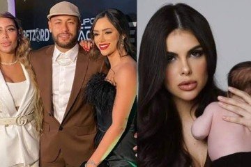 Amanda Kimberlly gera climão entre Neymar e Biancardi na festa de Rafaella
