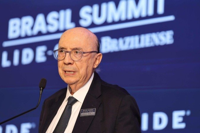 O ex-presidente do Banco Central sofreu dores de cabeça e passou a noite em um hospital de Washington. Ele foi liberado na madrugada desta terça-feira (9/9) -  (crédito:  Evandro Macedo/ LIDE)