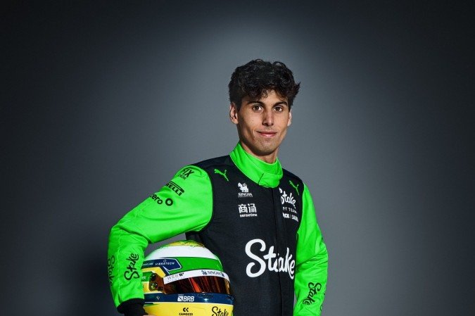 Novo piloto da Sauber, Gabriel Bortoleto é o primeiro brasileiro na Fórmula 1 desde 2017 - (crédito: Sauber/Divulgação) Novo piloto da Sauber, Gabriel Bortoleto é o primeiro brasileiro na Fórmula 1 desde 2017 - (crédito: Sauber/Divulgação)