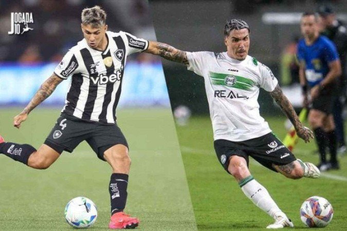 Botafogo x Coritiba acontece no dia 22 de março -  (crédito: Fotos: Vitor Silva/Botafogo / JP Pacheco/Coritiba)