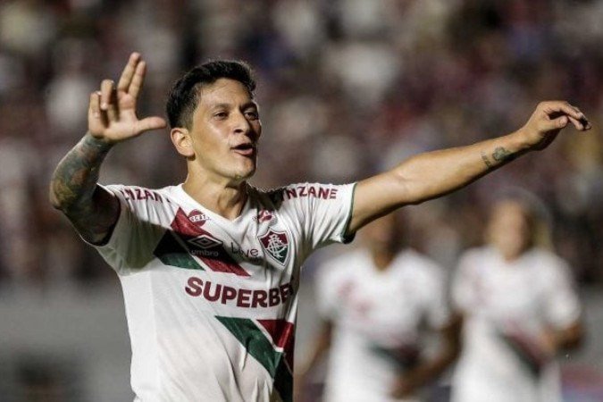 Cano tem tido um ótimo início de temporada com a camisa do Fluminense -  (crédito: Foto: Lucas Merçon/Fluminense)