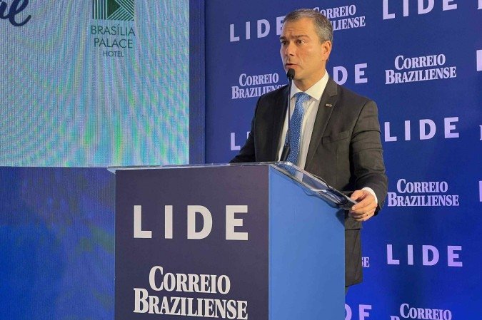 Paulo Henrique Costa, presidente do BRB, durante participação no Brasil Summit - (crédito: Cadu Ibarra/CB/D.A Press) Paulo Henrique Costa, presidente do BRB, durante participação no Brasil Summit - (crédito: Cadu Ibarra/CB/D.A Press)