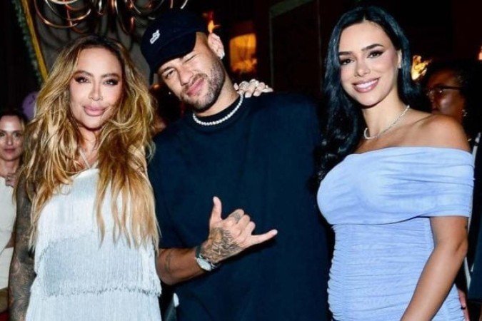 Rafaella, Neymar e Bruna - (crédito: Reprodução / Instagram) Rafaella, Neymar e Bruna - (crédito: Reprodução / Instagram)