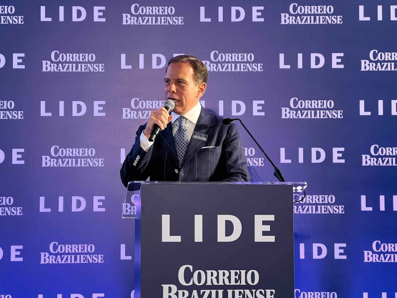 O ex-governador e fundador do Lide discursou nesta quarta-feira (12/3) no Brasil Summit, evento realizado pelo Lide e pelo Correio Braziliense

 -  (crédito: Cadu Ibarra/CB/D.A Press)