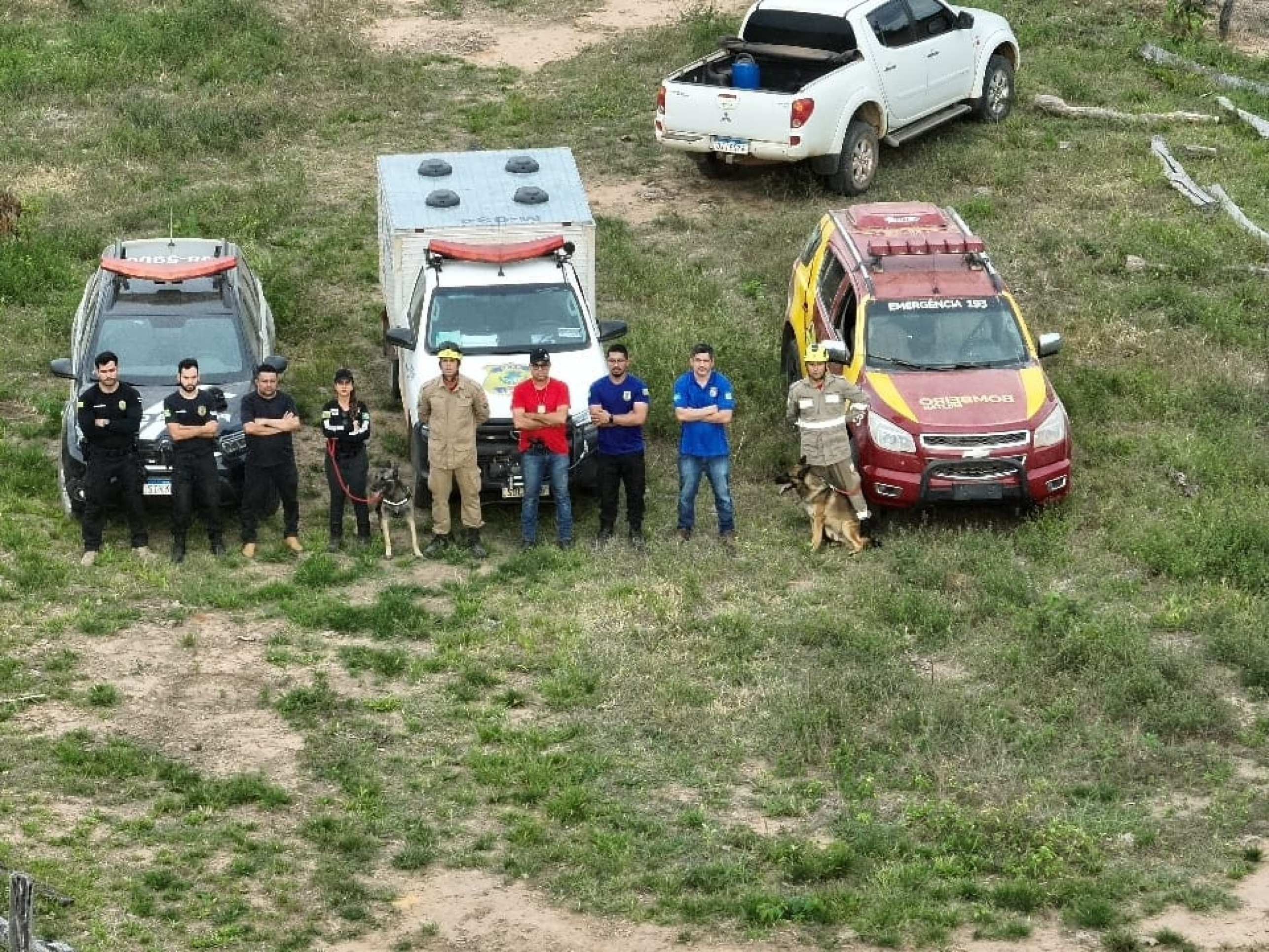 Ossadas de grávida, bebê e homem são encontradas em fazenda no interior de Goiás após trabalho de busca realizado pelo Corpo de Bombeiros e Polícia Civil de Goiás 