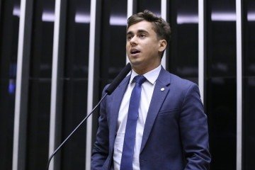 O vídeo do deputado federal Nikolas Ferreira (PL) sobre uma possível taxação do Pix ultraou 100 milhões de visualizações em um dia -  (crédito: Kayo Magalhães/Câmara dos Deputados)