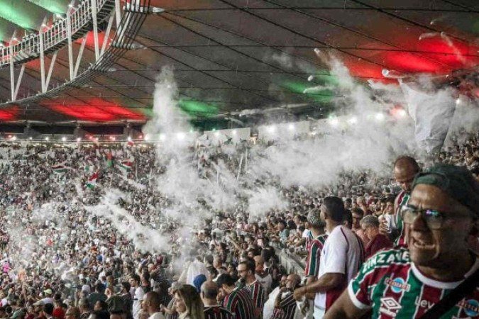 Confira informações sobre ingressos para a torcida do Fluminense para final do Carioca - (crédito: Foto: MARCELO GONÇALVES / FLUMINENSE F.C.) Confira informações sobre ingressos para a torcida do Fluminense para final do Carioca - (crédito: Foto: MARCELO GONÇALVES / FLUMINENSE F.C.)