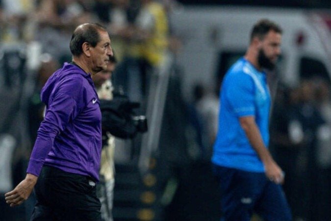 Ramón Díaz espera que eliminação seja usada de exemplo no futuro - (crédito: Foto: Rodrigo Coca/Agência Corinthians) Ramón Díaz espera que eliminação seja usada de exemplo no futuro - (crédito: Foto: Rodrigo Coca/Agência Corinthians)