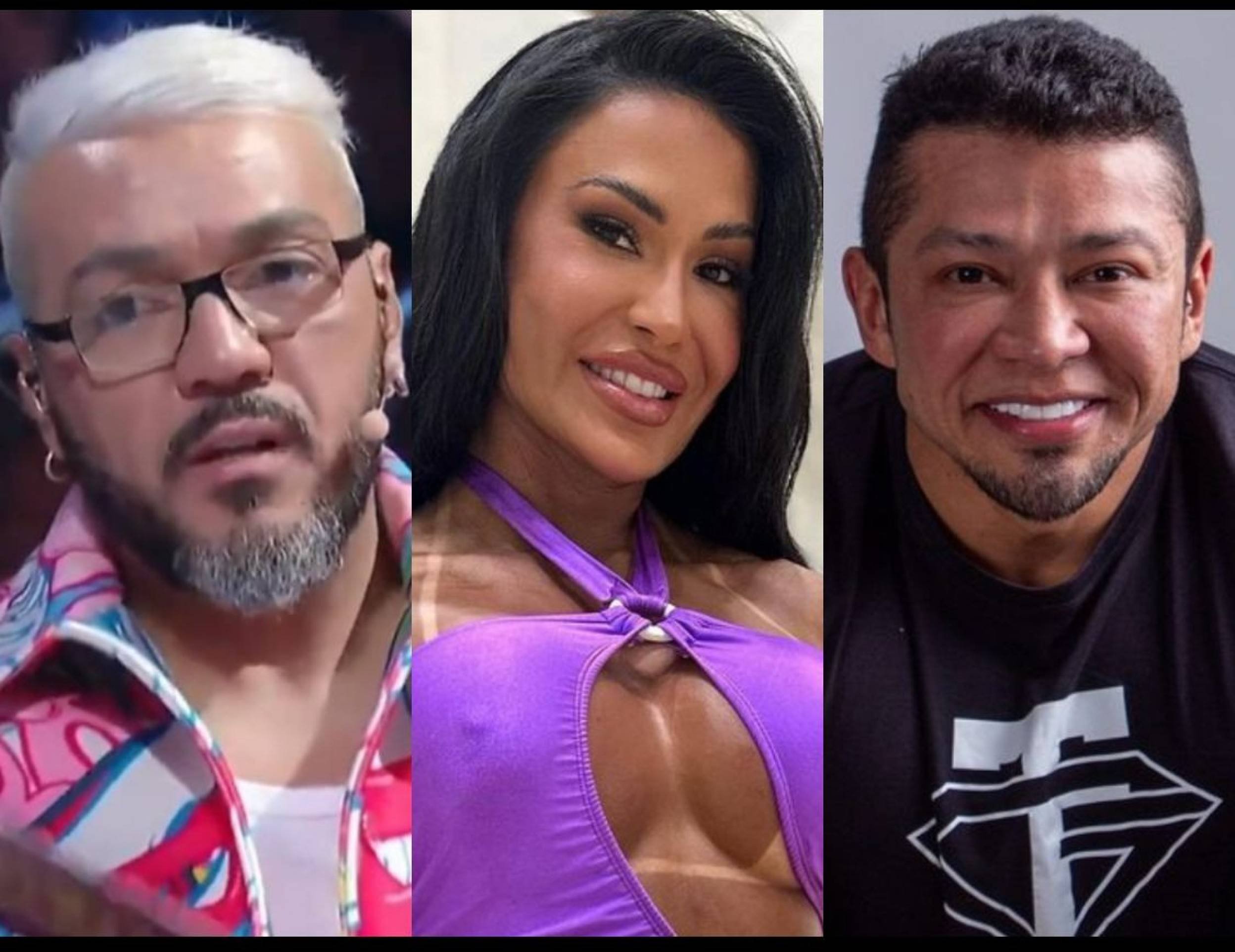 Ex-amante de Gracyanne, ‘Gilsão’, fica em ‘saia justa’ por causa de Belo em festa no Rio