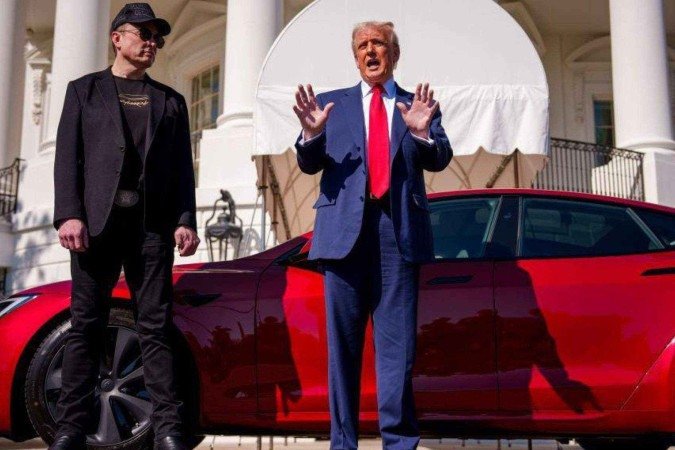 Donald Trump disse que o comércio internacional é manipulado contra os EUA - (crédito: Getty Images) Donald Trump disse que o comércio internacional é manipulado contra os EUA - (crédito: Getty Images)