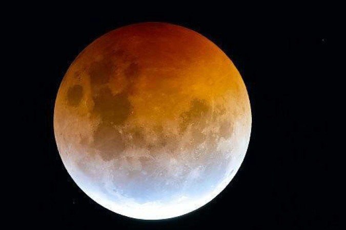 O próximo eclipse lunar total só será visível nas Américas no ano que vem - (crédito: BBC) O próximo eclipse lunar total só será visível nas Américas no ano que vem - (crédito: BBC)
