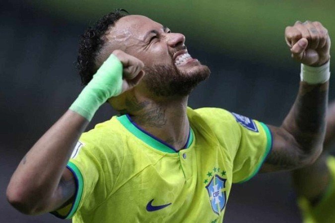 Neymar está de fora das partidas contra Colômbia e Argentina -  (crédito: Foto: Vitor Silva/CBF)