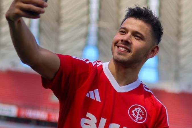 Romero chega ao Inter para ser uma alternativa a Alan Patrick -  (crédito: Foto: Divulgação / SC Internacional)