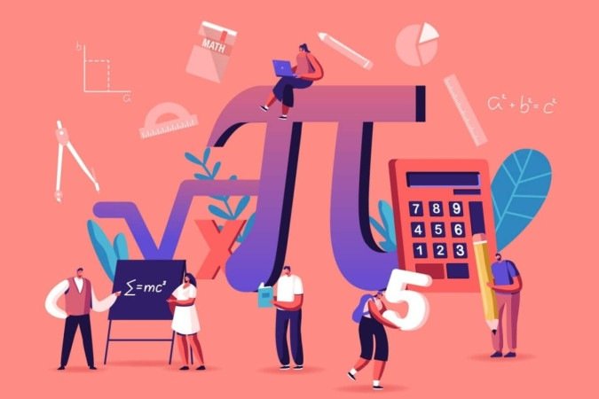 O número Pi é importante em diversas áreas do conhecimento (Imagem: ivector | Shutterstock) - (crédito: EdiCase) O número Pi é importante em diversas áreas do conhecimento (Imagem: ivector | Shutterstock) - (crédito: EdiCase)