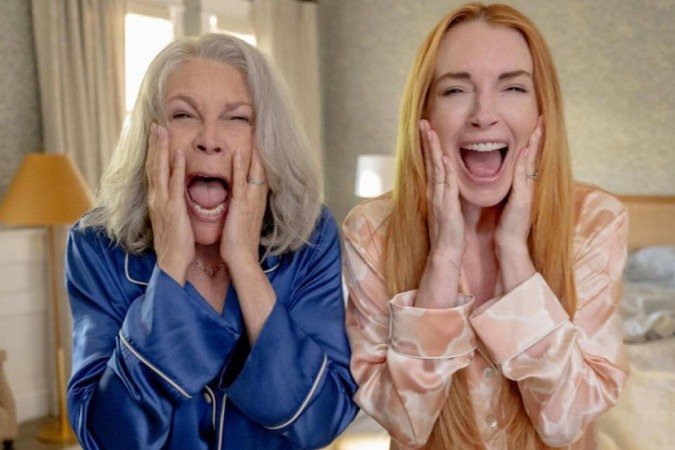 A sequência do clássico de 2003 retorna com Jamie Lee Curtis e Lindsay Lohan - (crédito: Divulgação/Disney) A sequência do clássico de 2003 retorna com Jamie Lee Curtis e Lindsay Lohan - (crédito: Divulgação/Disney)