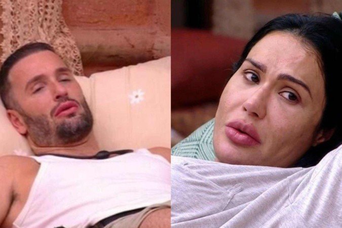 Gracyanne e Diego - (crédito: Reprodução: Globo) Gracyanne e Diego - (crédito: Reprodução: Globo)