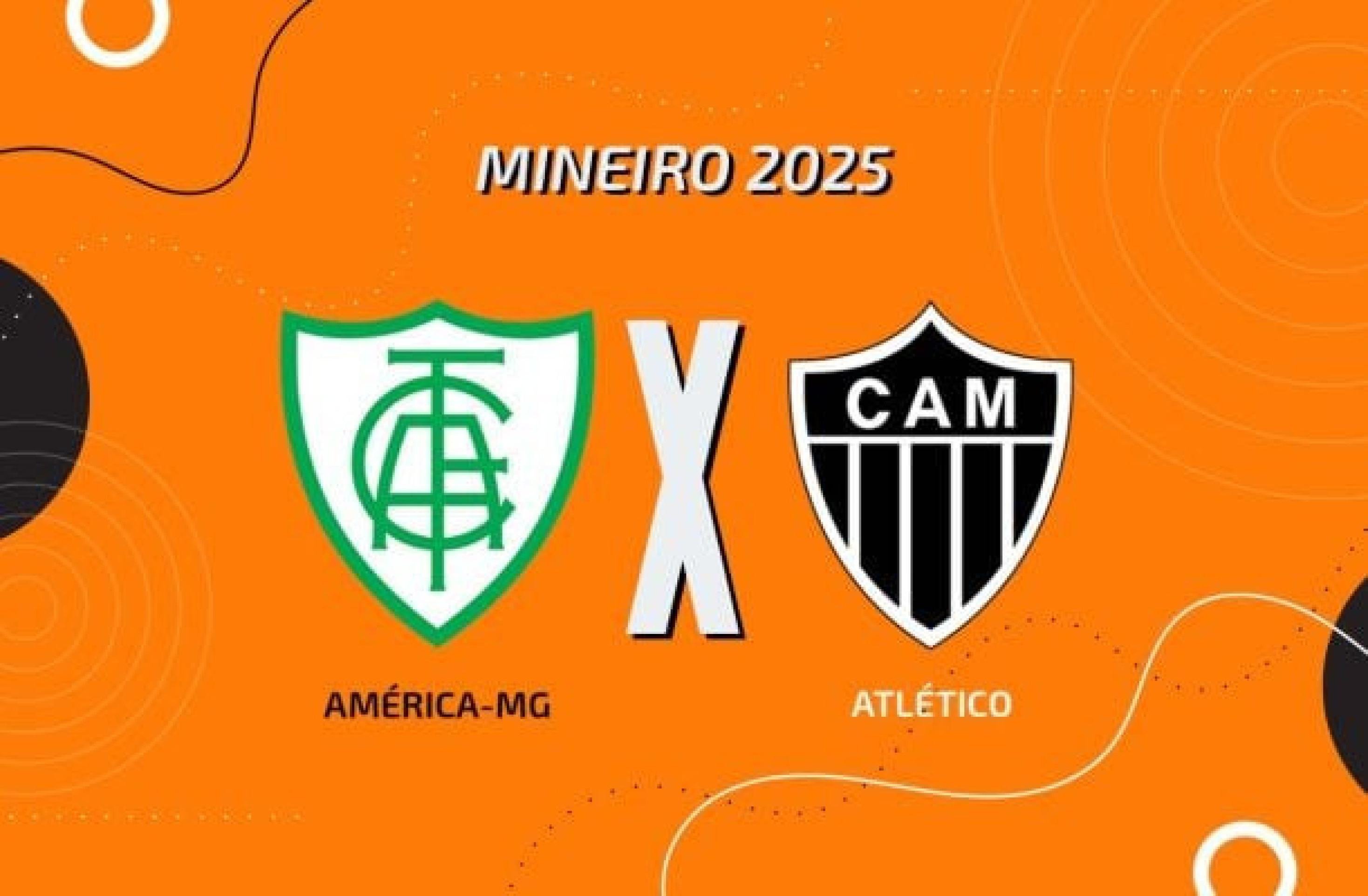 América-MG x Atlético-MG: onde assistir, escalações e arbitragem