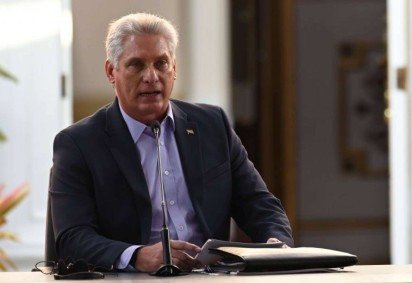 O presidente Miguel Díaz-Canel conduz indulto em meio a negociações e tensão crescente com os Estados Unidos -  (crédito:  FEDERICO PARRA/AFP) -O presidente Miguel Díaz-Canel conduz indulto em meio a negociações e tensão crescente com os Estados Unidos -  (crédito:  FEDERICO PARRA/AFP)