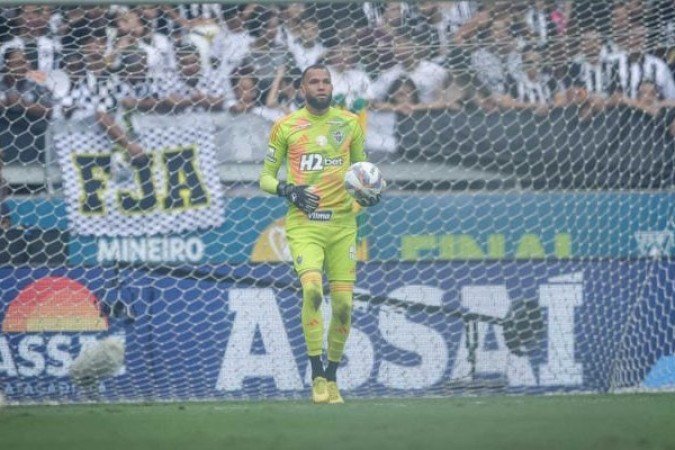 EVERSON - Não teve muito trabalho e foi pouco exigido. Não teve culpa no gol. NOTA: 5,5 - Foto: Pedro Souza / Atlético