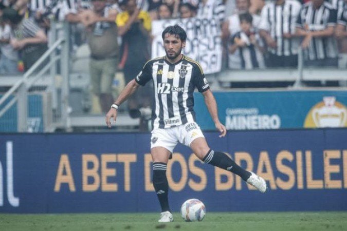 JUNIOR ALONSO - Xerife da defesa atleticana. Teve uma atuaÃ§Ã£o segura. NOTA: 6,5 - Foto: Pedro Souza / AtlÃ©tico