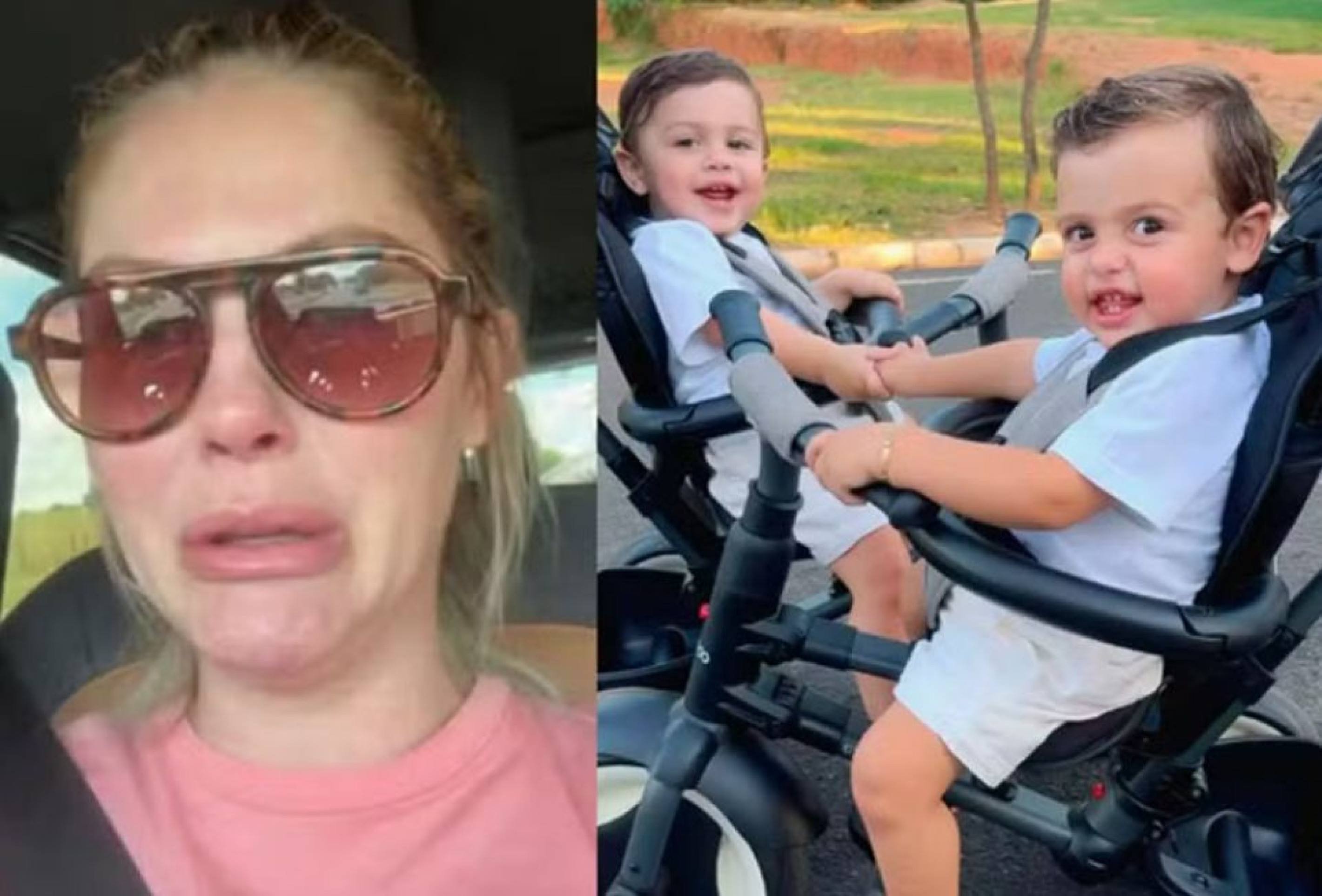Filho de Bárbara Evans é hospitalizado após picada de escorpião Filho de Bárbara Evans é hospitalizado após picada de escorpião